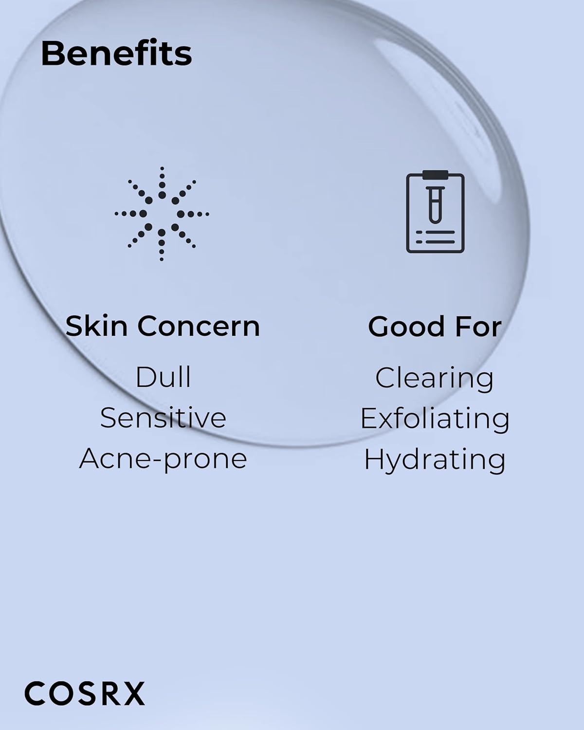 Ezee Nature Bliss COSRX AHA/BHA Facial Spray – Gentle Daily Exfoliating Toner