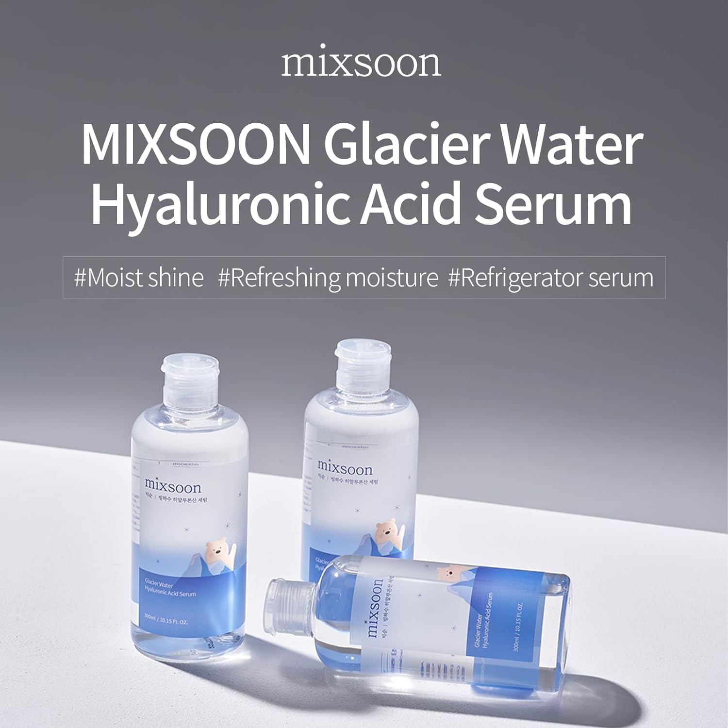 Ezee Nature Bliss | mixsoon Glacier Water Hyaluronic Acid Serum – 10.14 oz