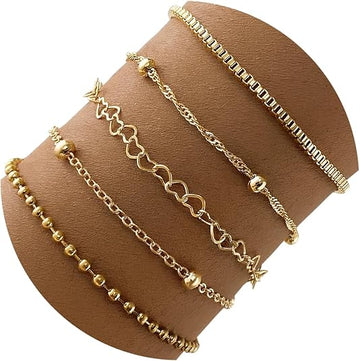 Gold Bracelets for Women, 14K Gold