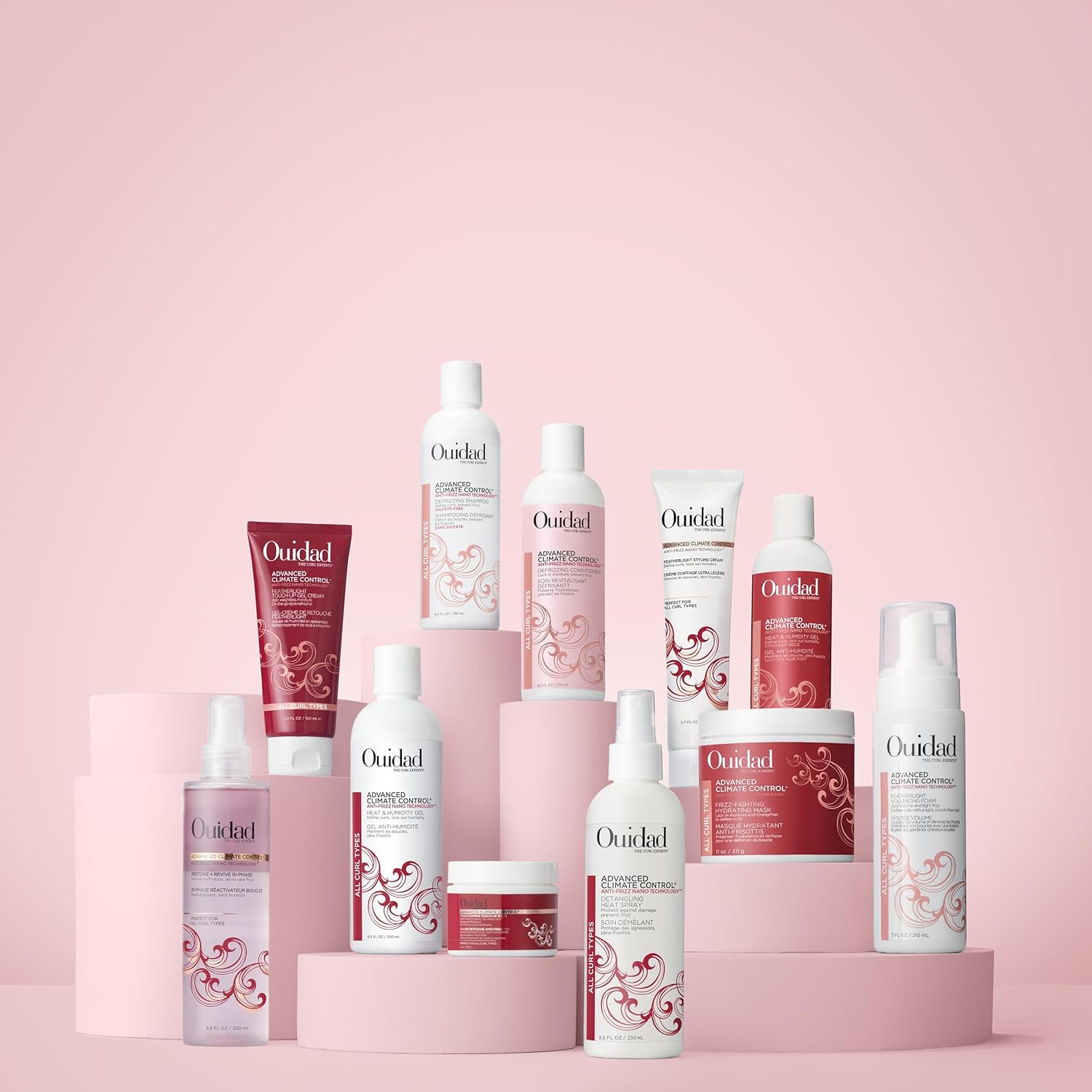 Ezee Nature Bliss Ouidad Climate Control Gel – Anti-Frizz Curl Definer