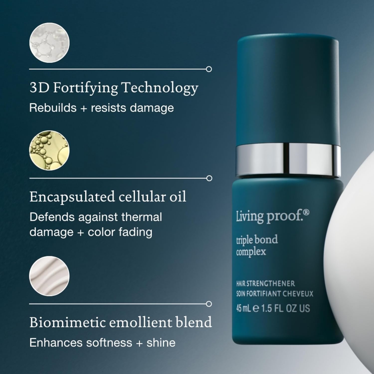 Ezee Nature Bliss Living Proof Bond Builder – Leave-In Hair Treatment