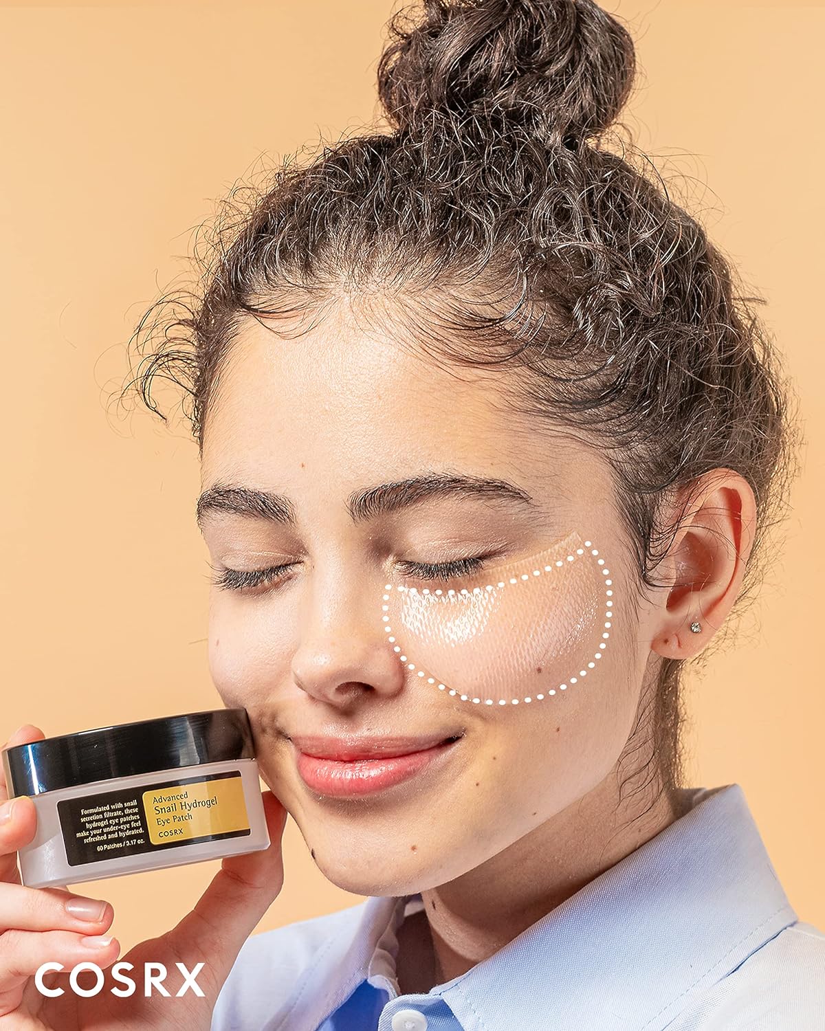 Ezee Nature Bliss COSRX Hydrating Eye Patches – Dual Size for Custom Fit