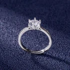 Elegant Crystal Stone Adjustable Ring