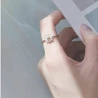 Daisy Flower 925 Sterling Silver Adjustable Ring