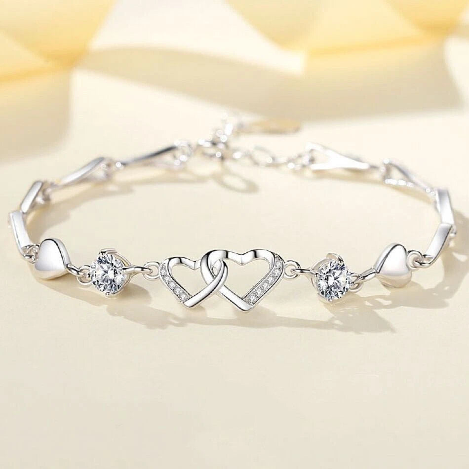 Sterling Silver Charm Bracelet