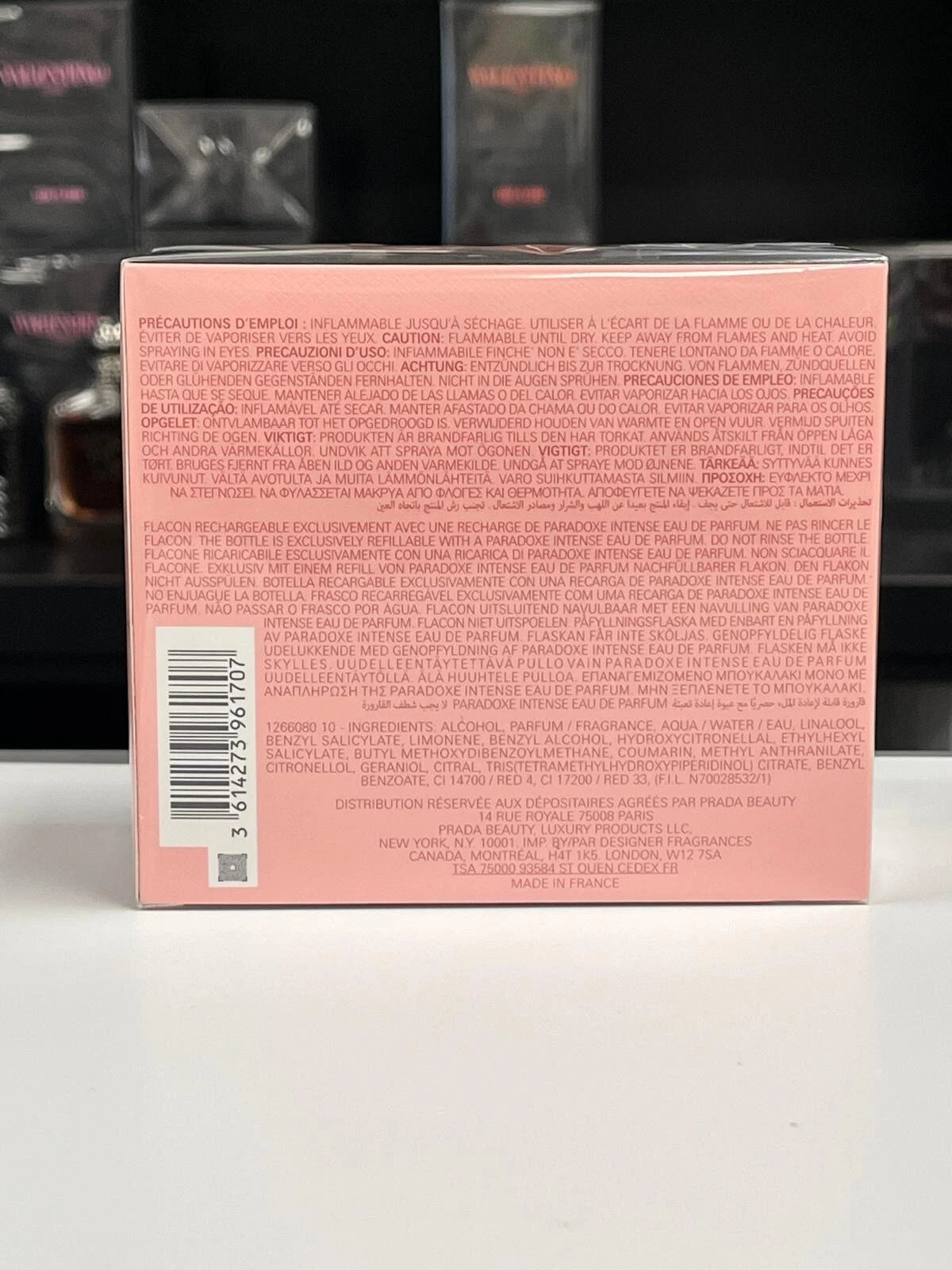 Paradoxe Intense by Prada – Women’s 3 oz EDP Spray (Refillable)