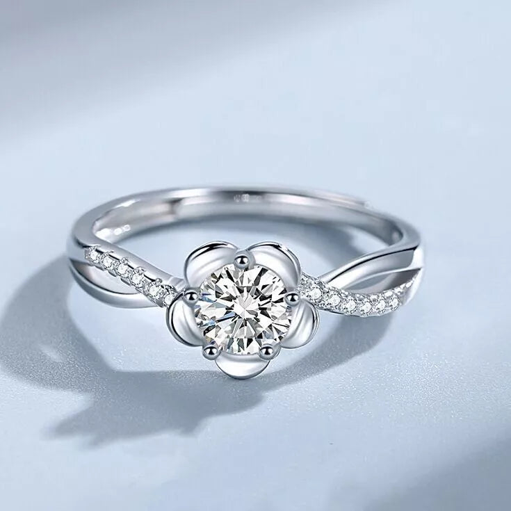 Flower Adjustable Ring
