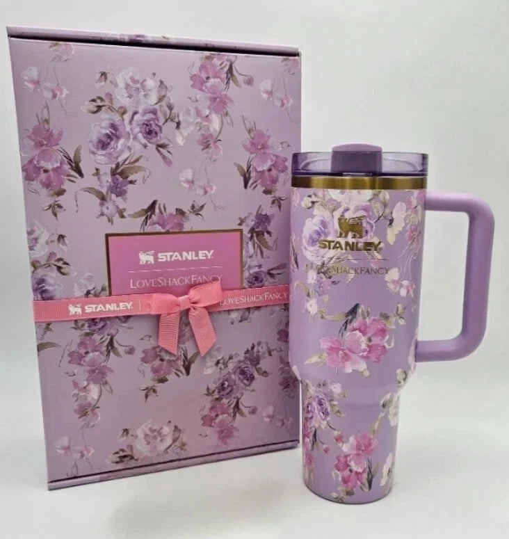 Stanley x LoveShackFancy Floral Handle