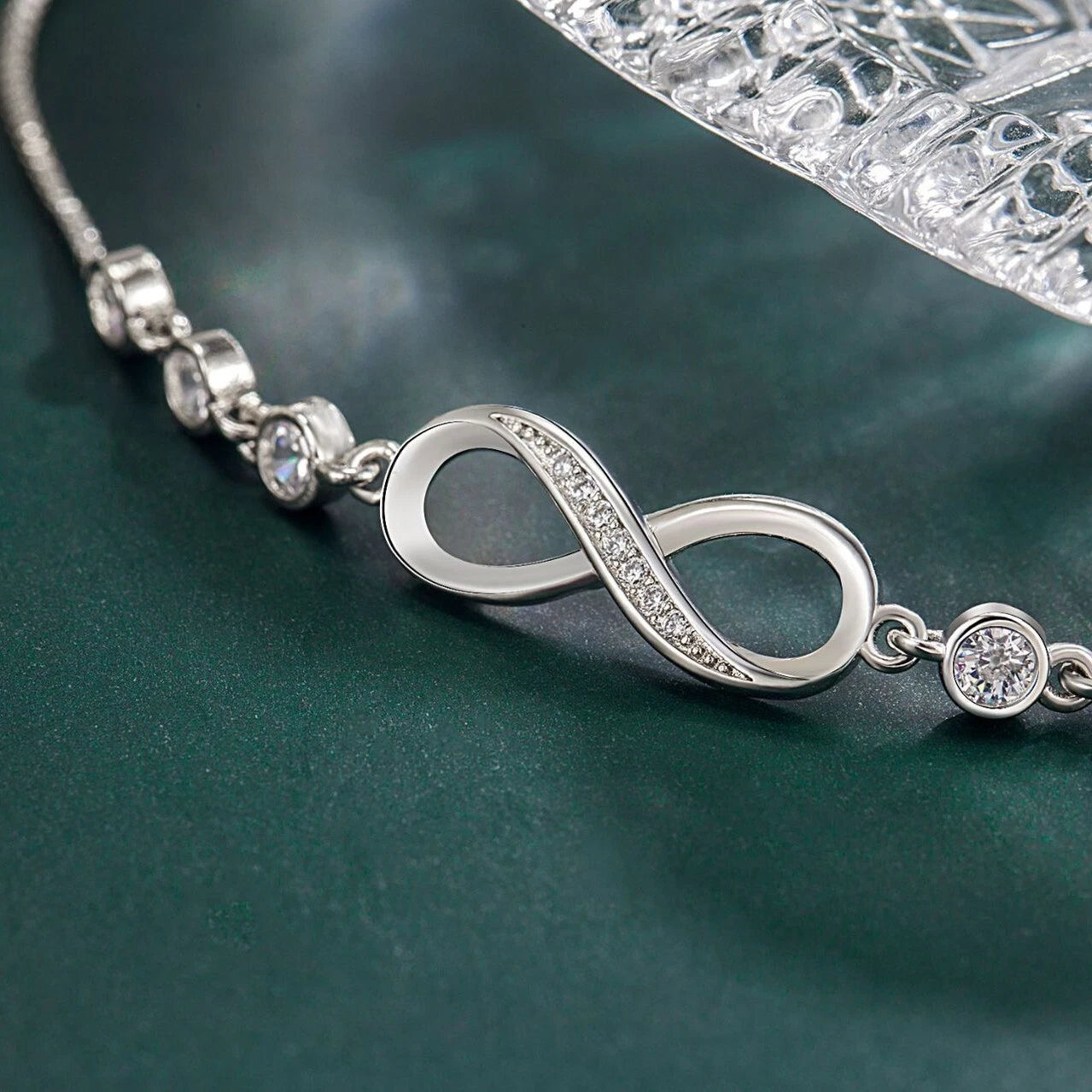 Silver Linked Charm Bracelet