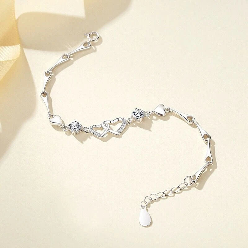Sterling Silver Charm Bracelet