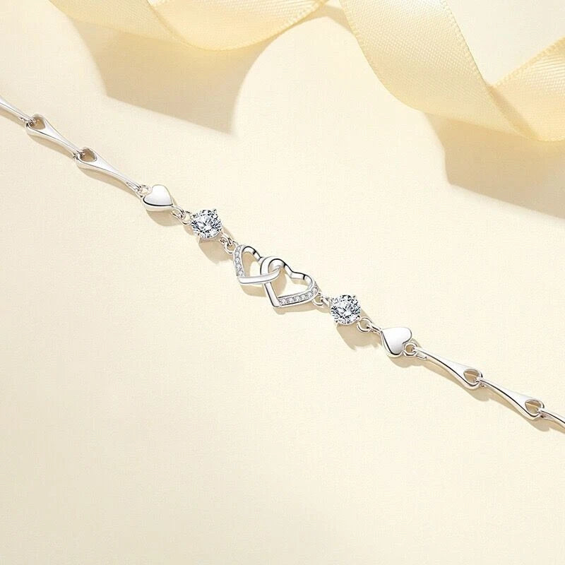 Sterling Silver Charm Bracelet