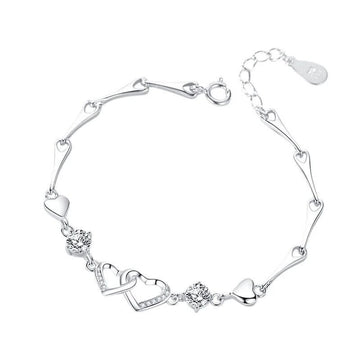 Sterling Silver Charm Bracelet