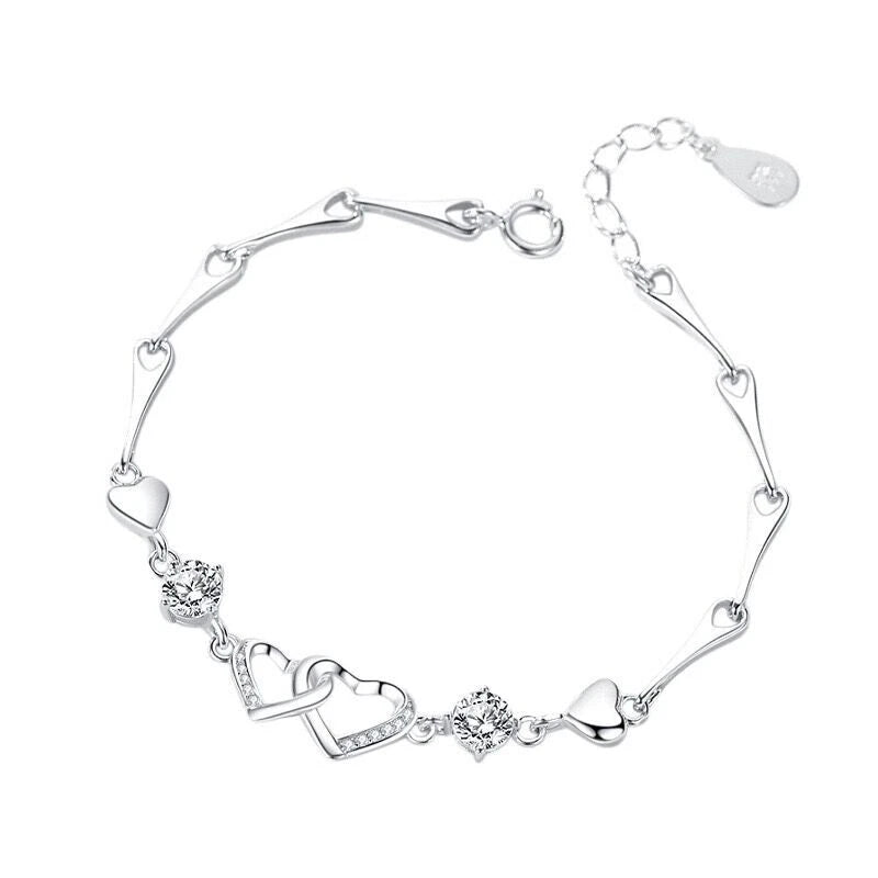 Sterling Silver Charm Bracelet
