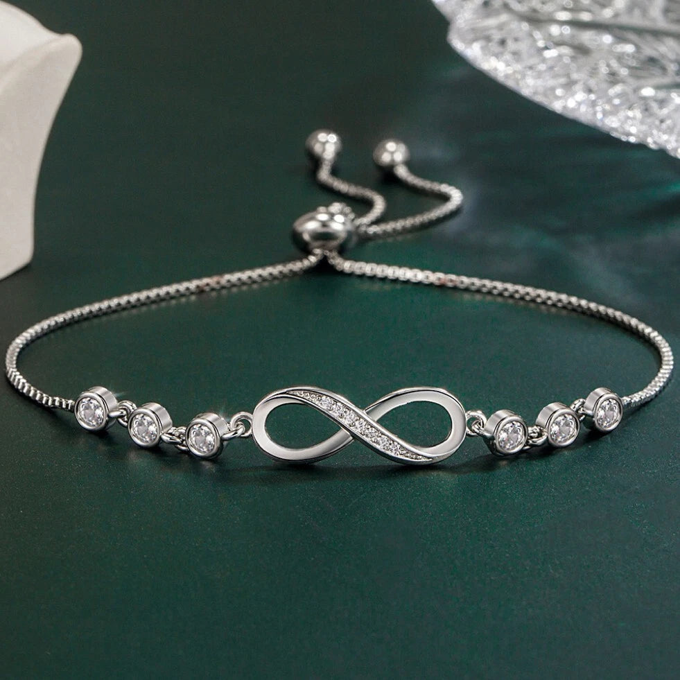 Silver Linked Charm Bracelet